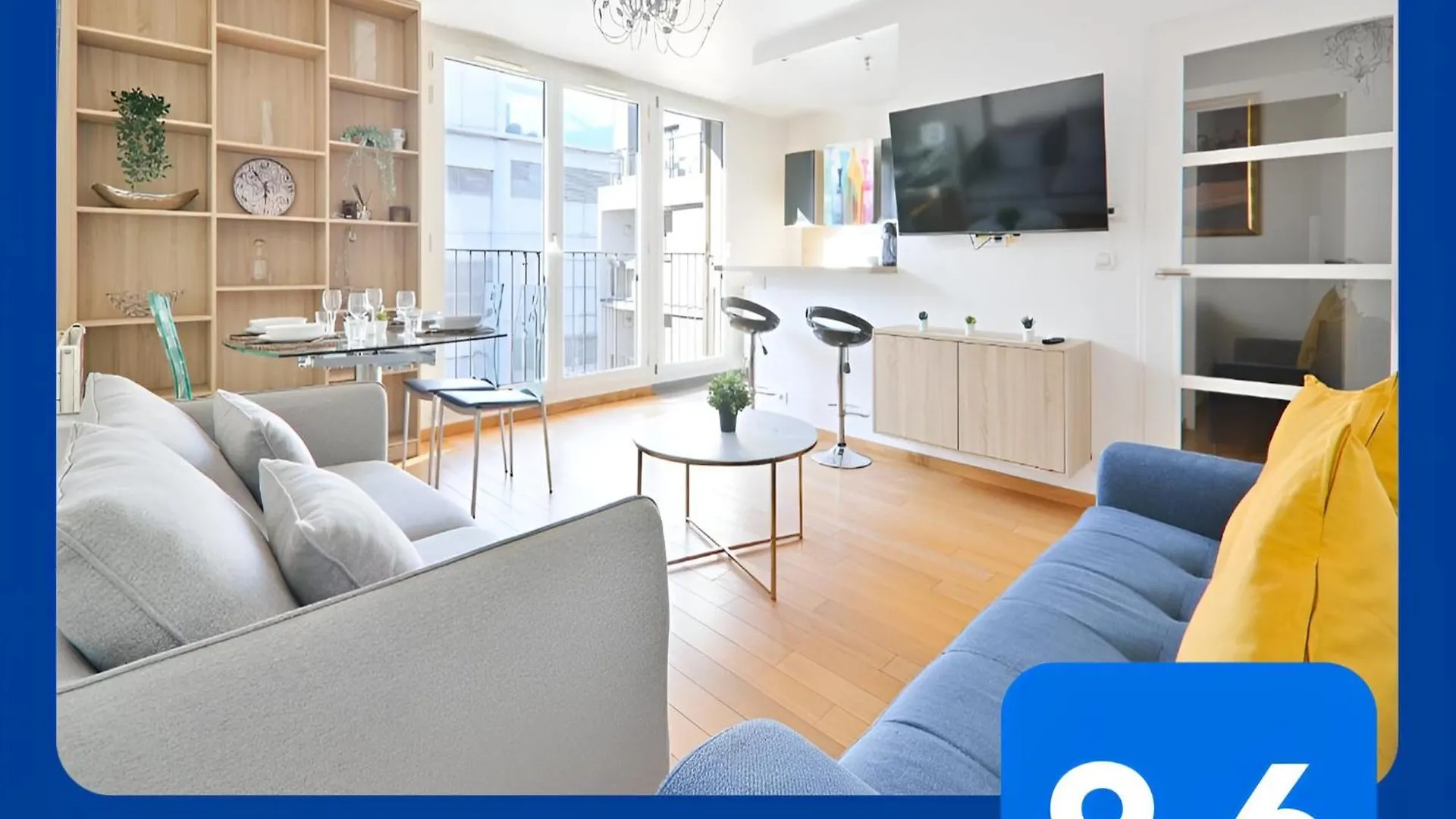 Quartier Tour Eiffel 6 Free Netflix Apartment *